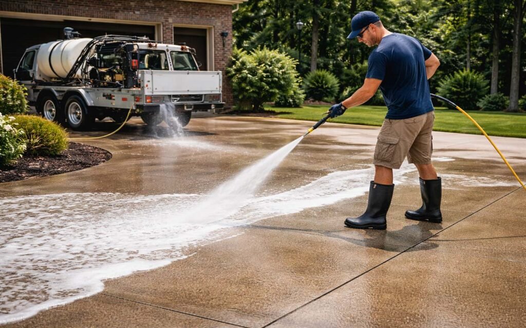 Concrete Cleaning 