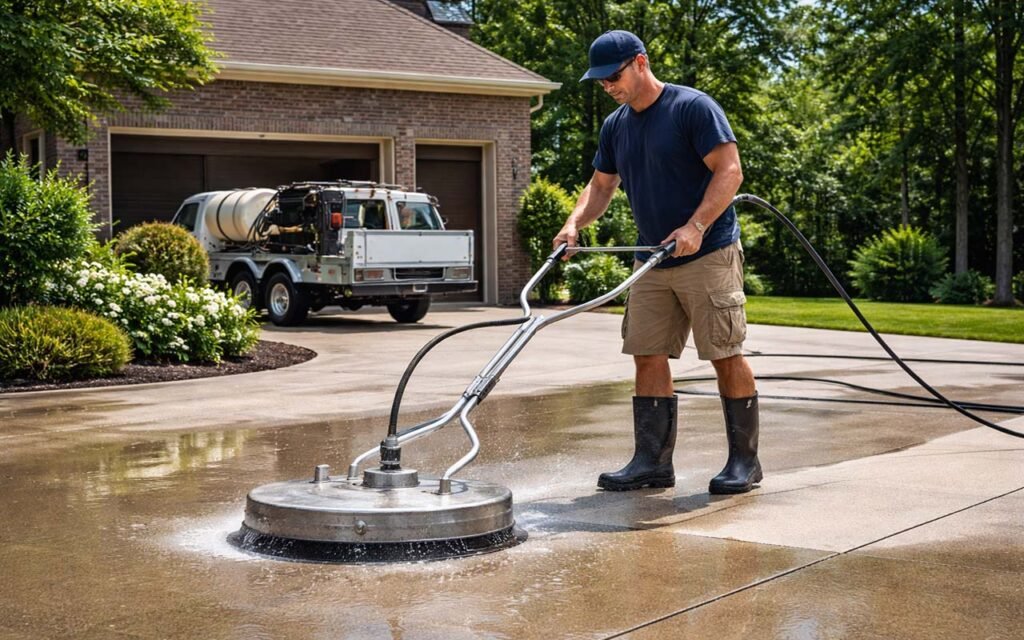 Concrete Cleaning for Homes and Businesses in Nashville