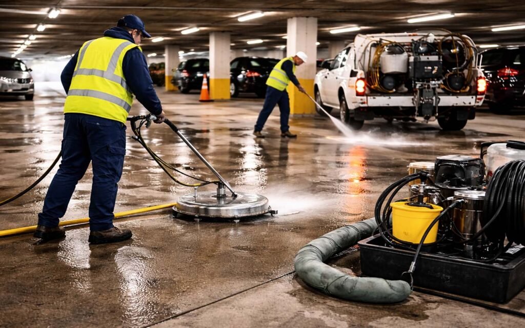 Parking Garage Cleaning Tips