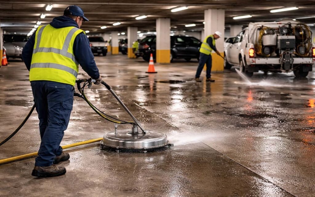 Parking Garage Cleaning Tips