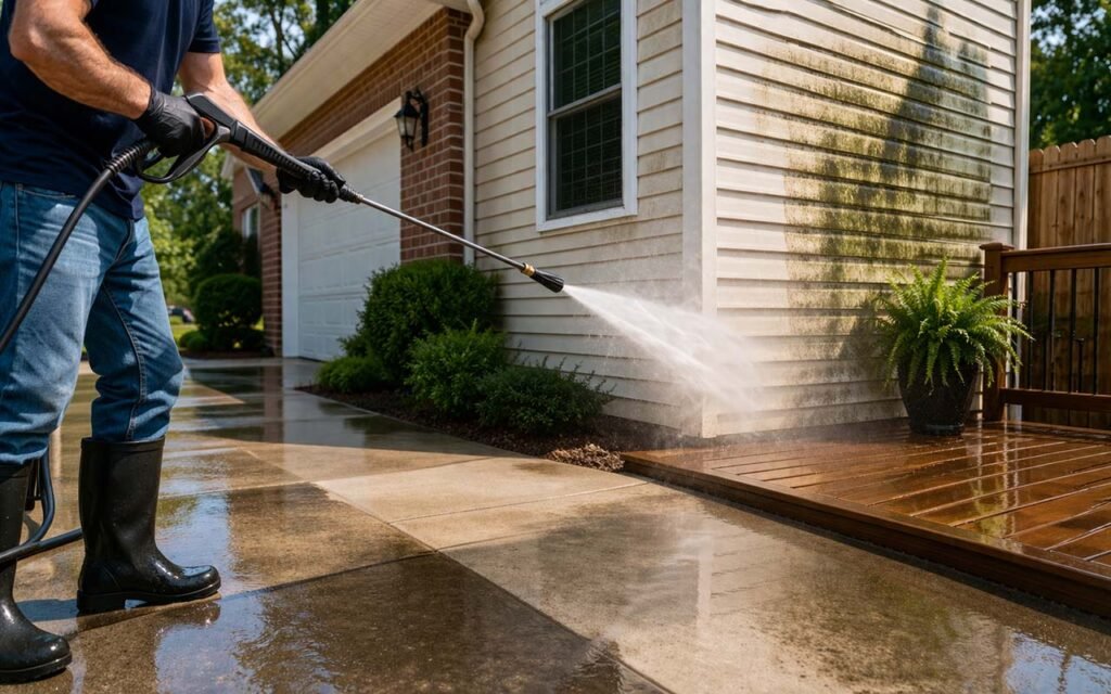 Residential Pressure Washing