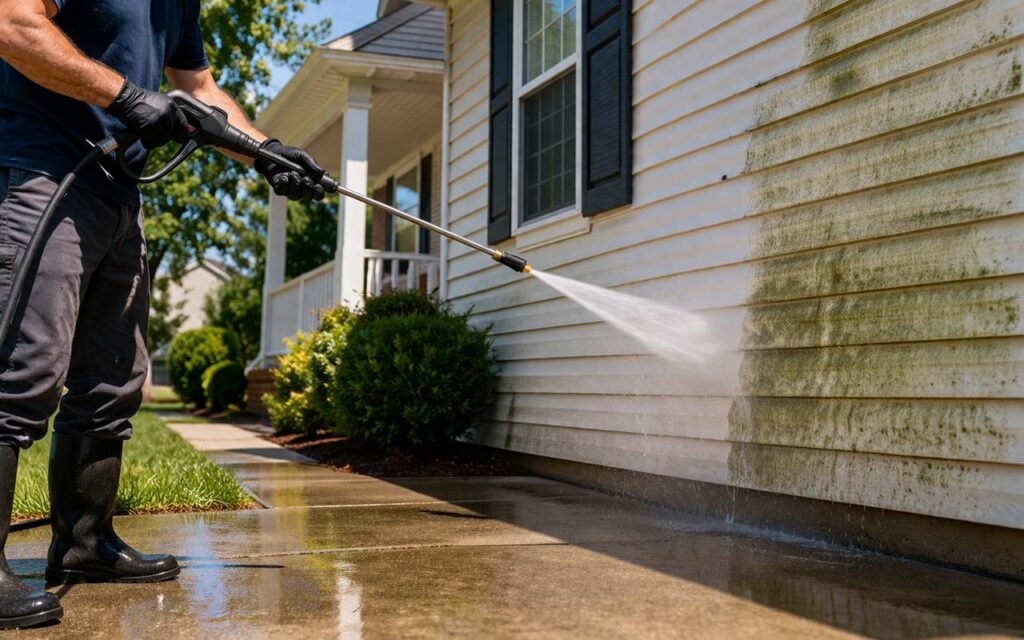 Residential Pressure Washing