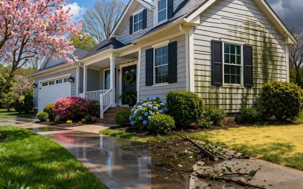 Residential Pressure Washing