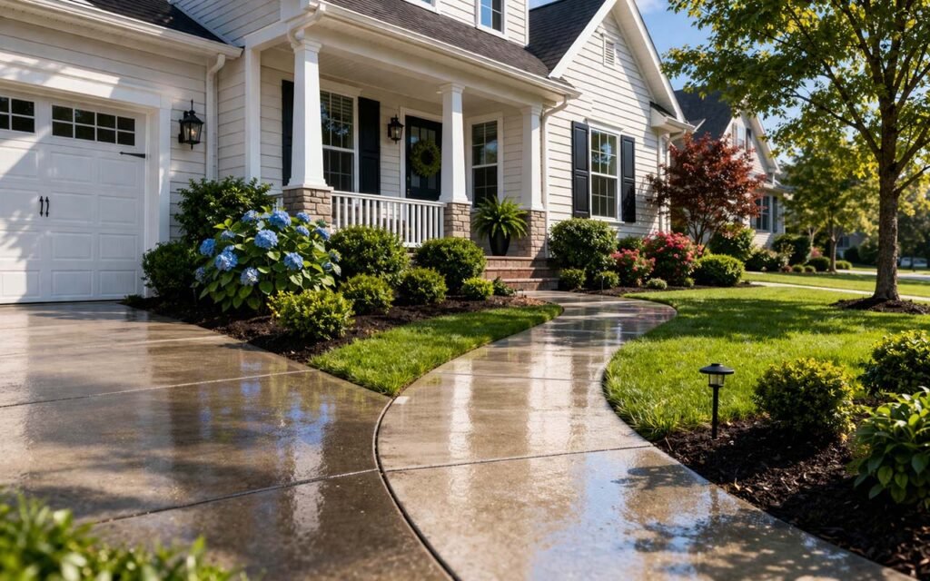 Residential Pressure Washing