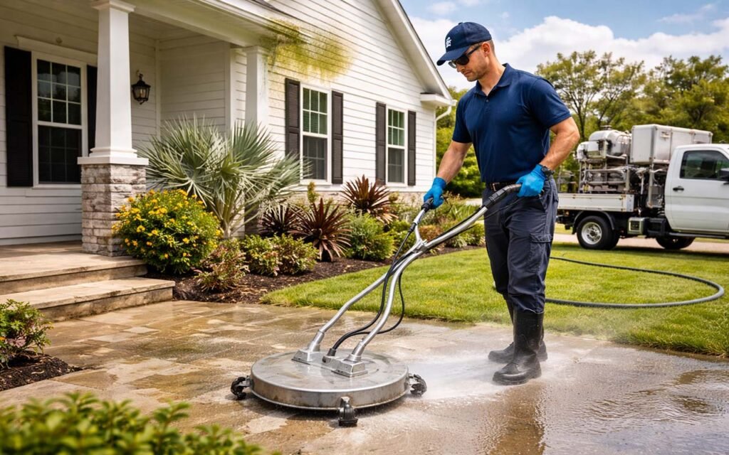 cost to pressure wash house nashville