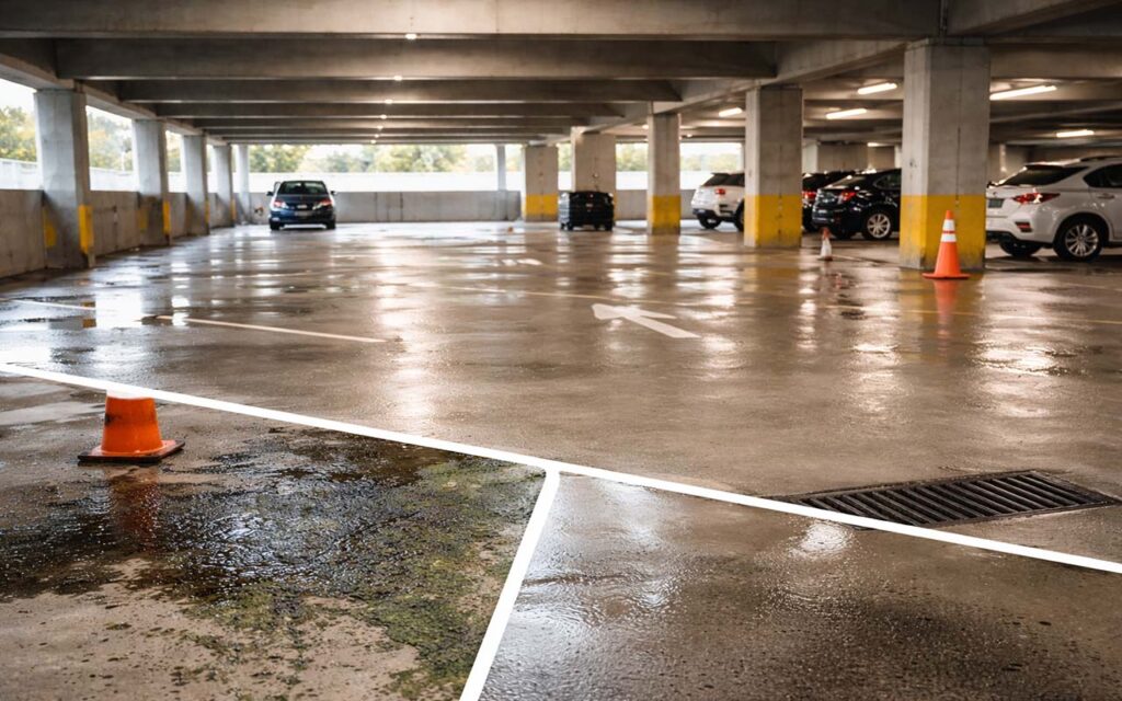 parking garage pressure washing nashville tn