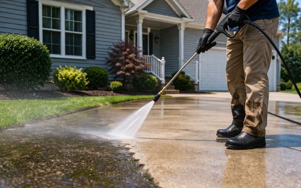 pressure washing service