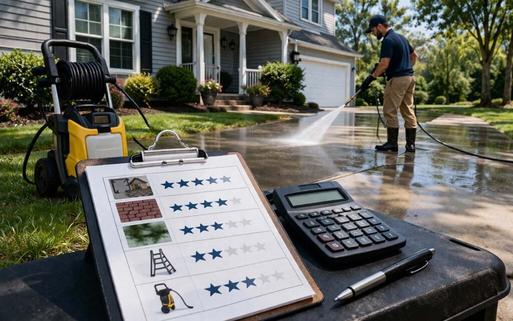pressure washing service