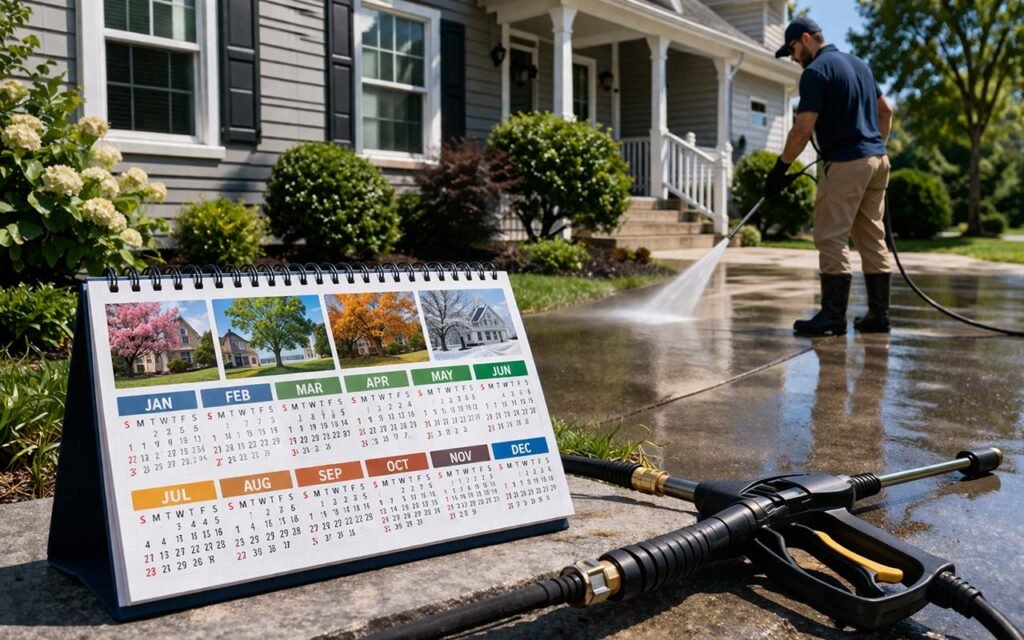 pressure washing service 