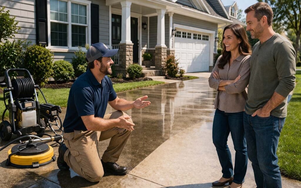 pressure washing service