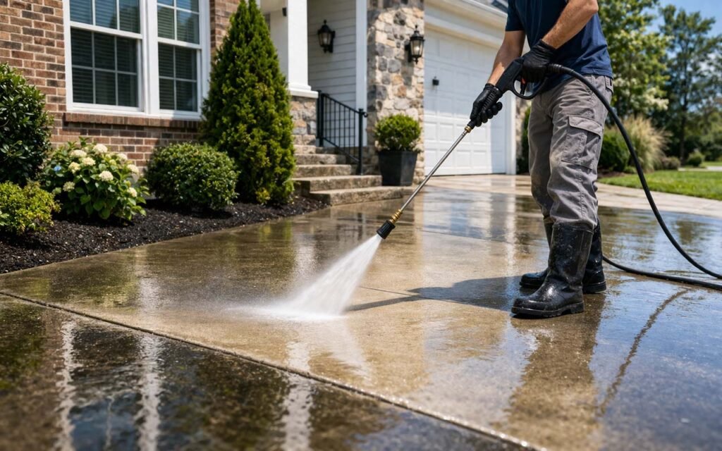 pressure washing service