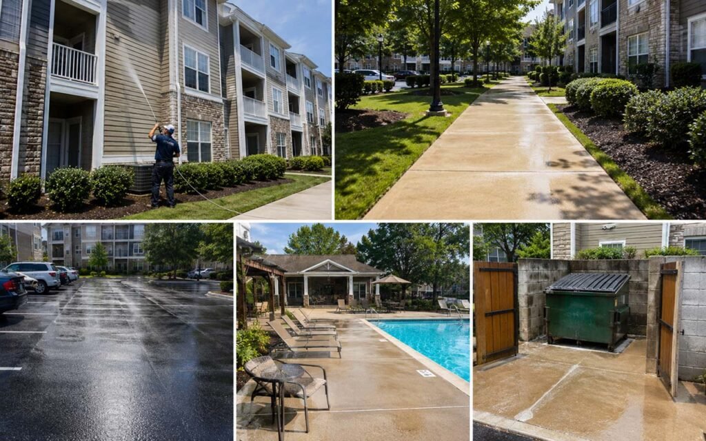 Apartment Complex Pressure Washing Nashville TN