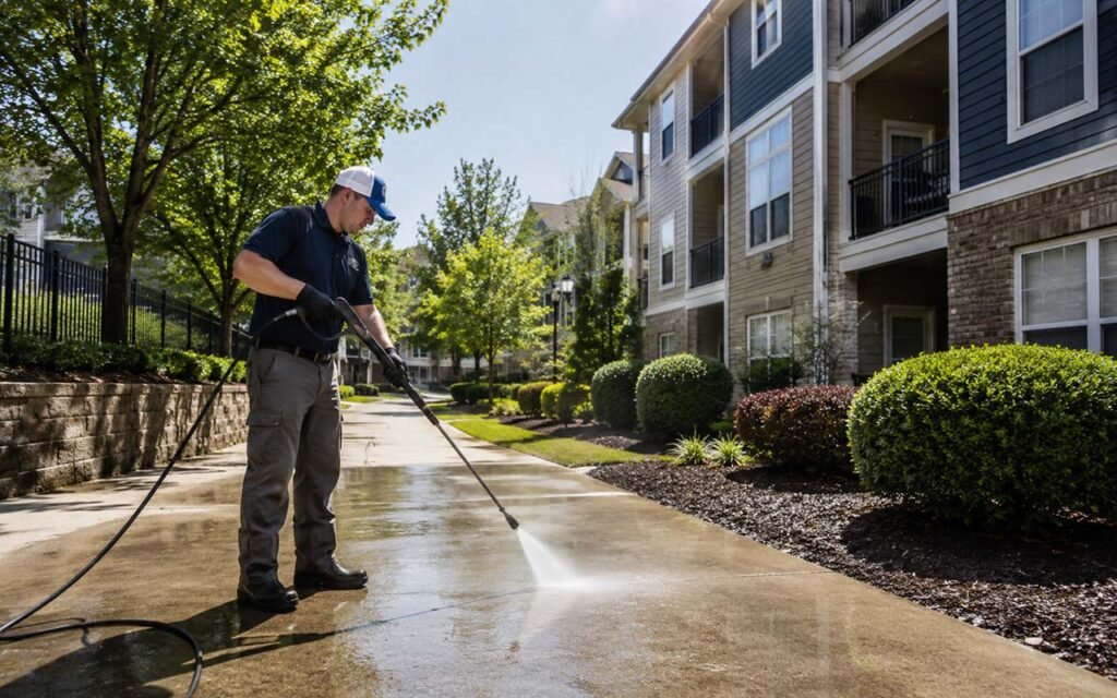 Apartment Complex Pressure Washing Nashville TN