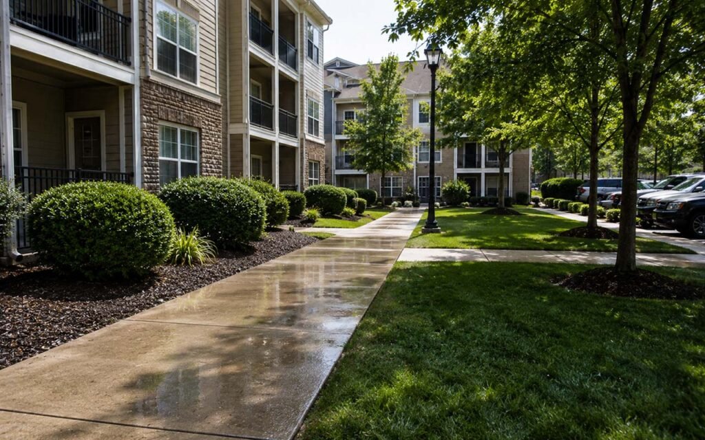 Apartment Complex Pressure Washing Nashville TN