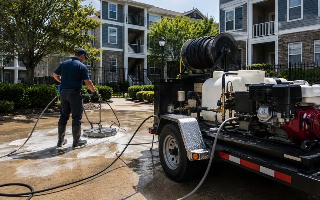 Apartment Complex Pressure Washing Nashville TN