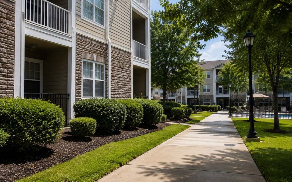 Apartment Complex Pressure Washing Nashville TN